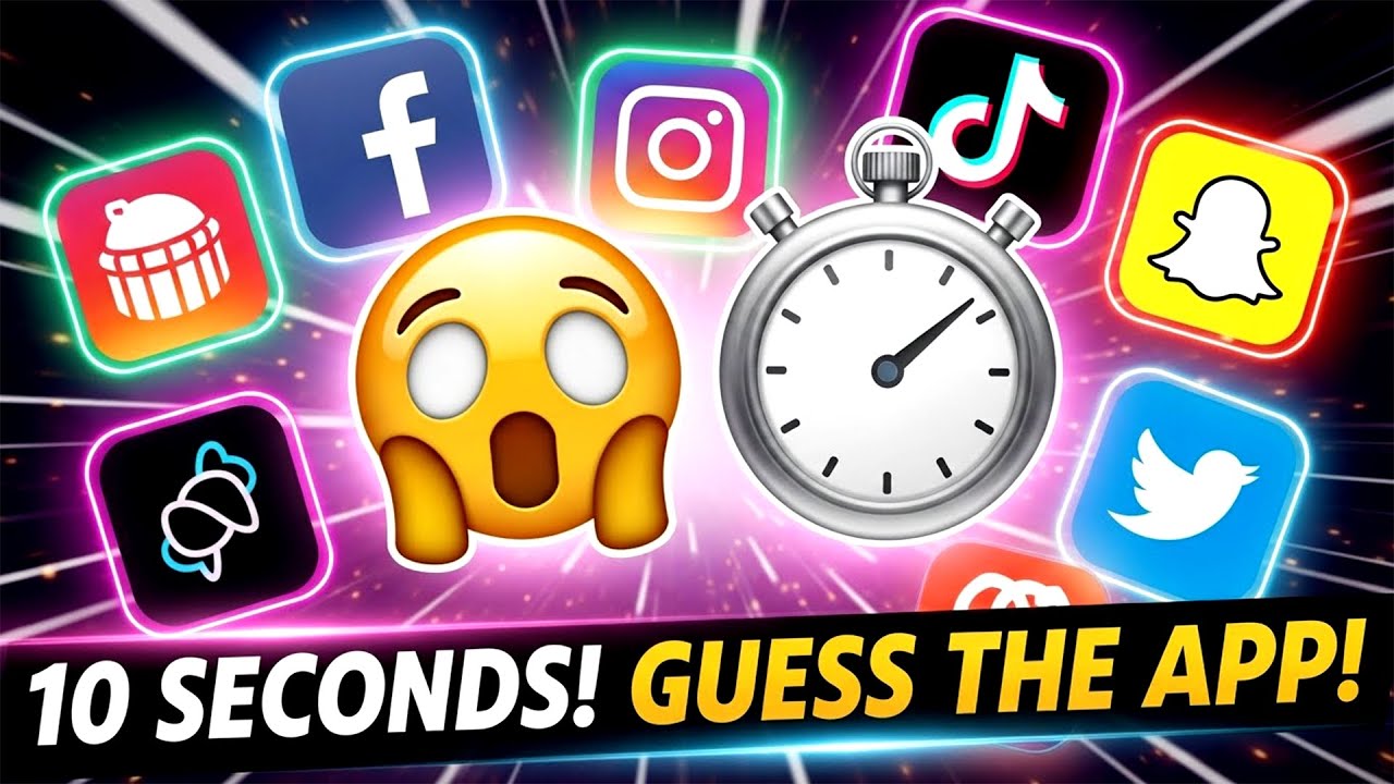Guess the Logo in 10 Seconds | Famous App Logos