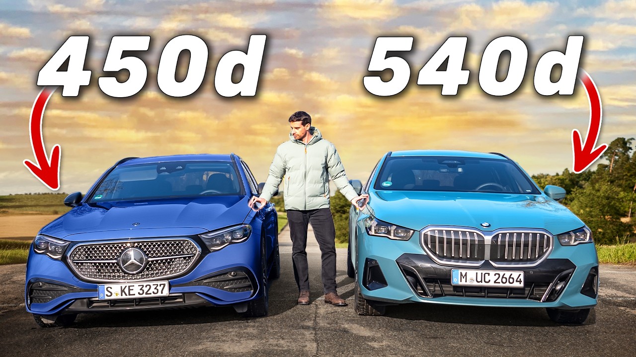 Sind das die dümmsten Motoren von allen? BMW 5er vs. Mercedes E-Klasse