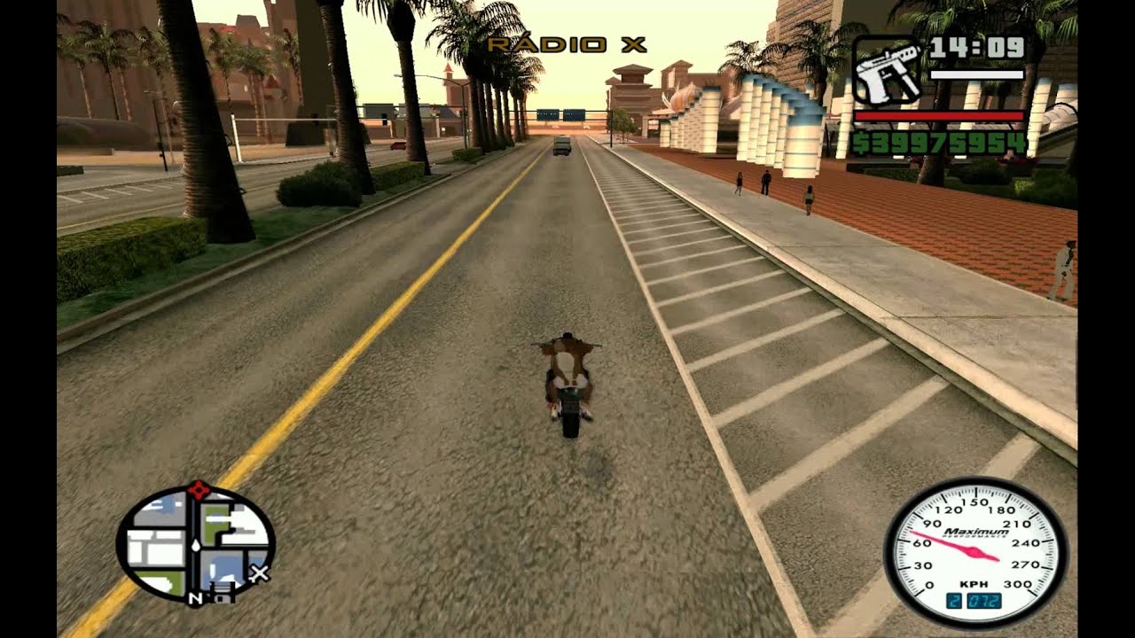 GTA SAN em câmera lenta