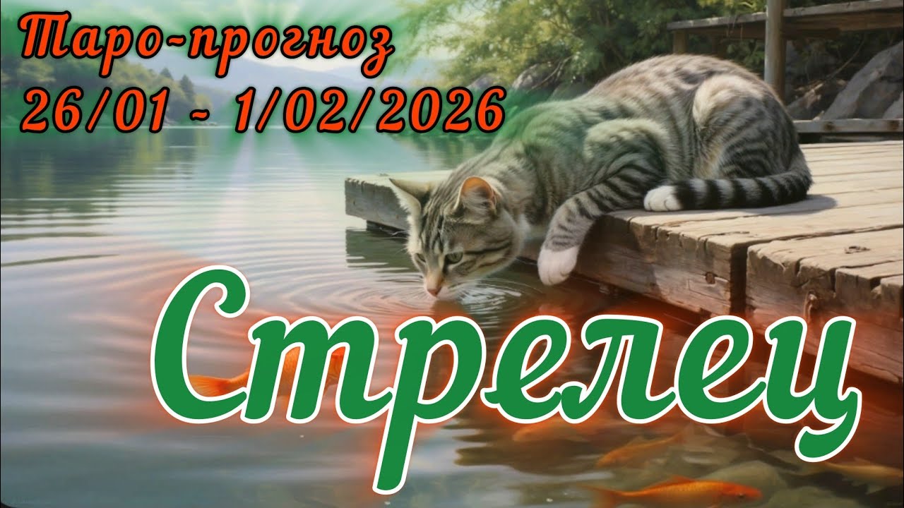 СТРЕЛЕЦ ♐️ ТАРО-ПРОГНОЗ НА НЕДЕЛЮ 26 ЯНВАРЯ - 1 ФЕВРАЛЯ 2026