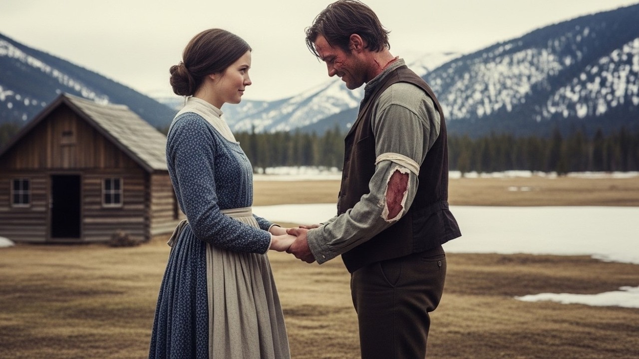 Żona z ogłoszenia przybyła w łachmanach w Wigilię — człowiek gór dostrzegł jej prawdziwą wartość