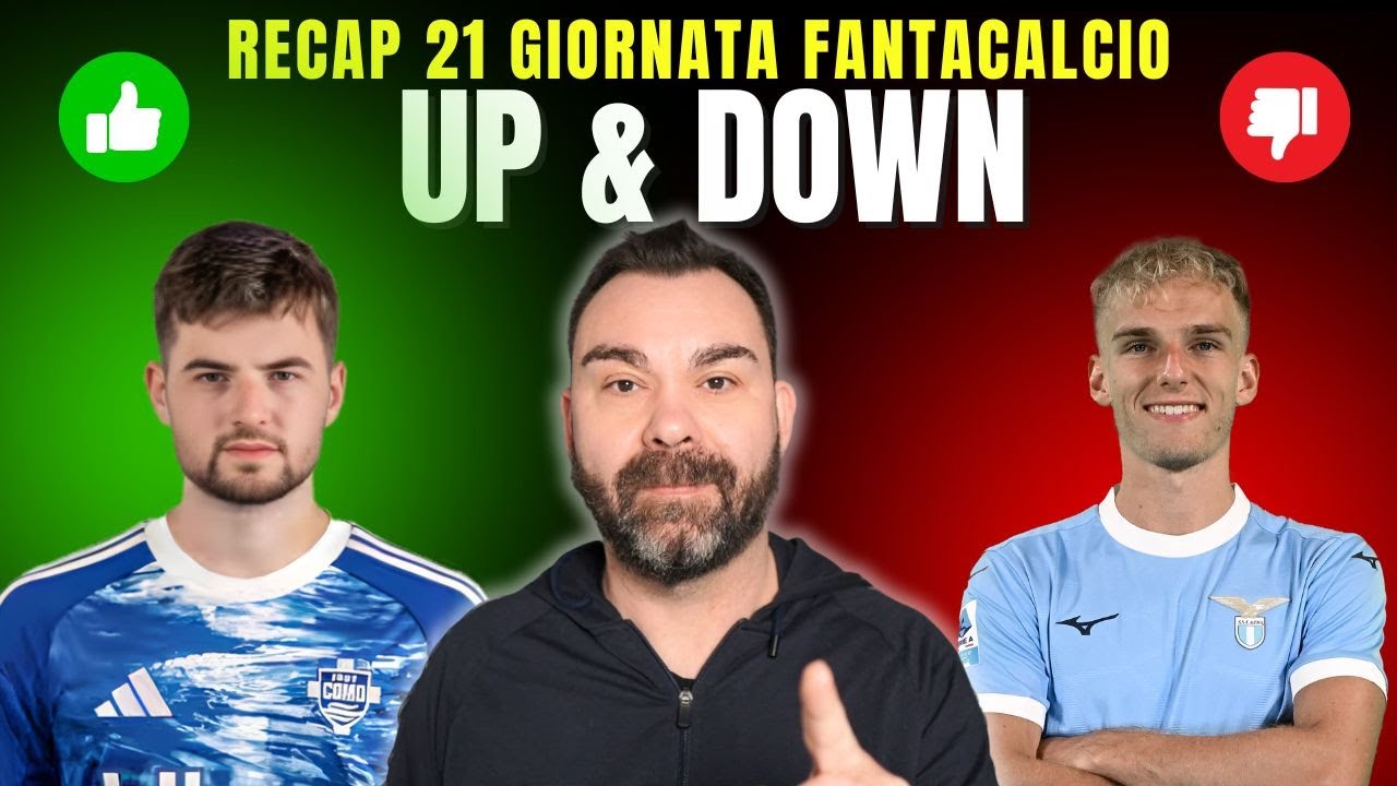 🚦Chi SALE chi SCENDE dopo la 21 GIORNATA Fantacalcio👉APPUNTI del MISTER Commento e RECAP