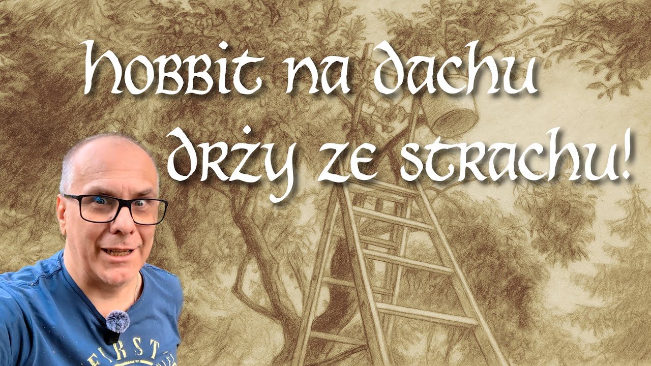 13. Ogródkowo:  Hobbit na dachu drży ze strachu!