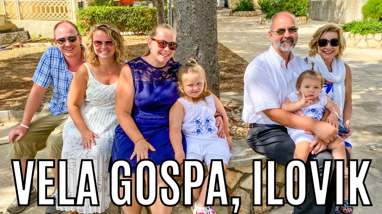 VELA GOSPA on Island ILOVIK in CROATIA | Assumption of Mary Catholic Holiday and After Party VLOG