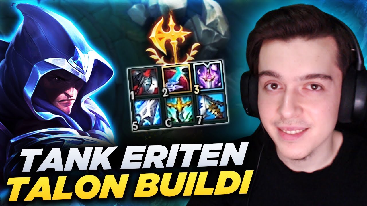 YENİ TANK ERİTEN TALON BUİLDİ!! | SEZON 12 TALON MİD OYNANIŞ | Emre Bey