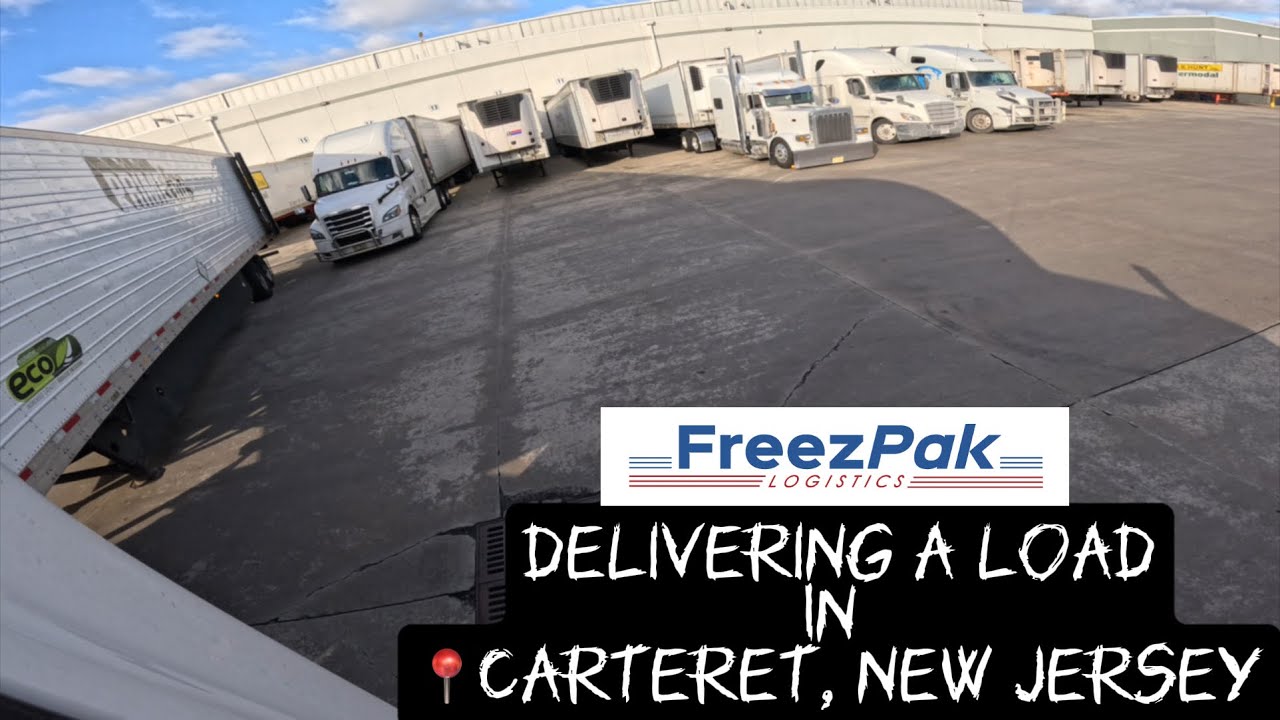 Delivering A Load In 📍Carteret, New Jersey
