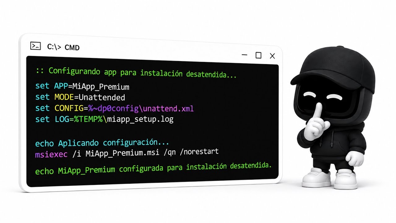 Haz programas desatendidos fácil y sin aplicaciones