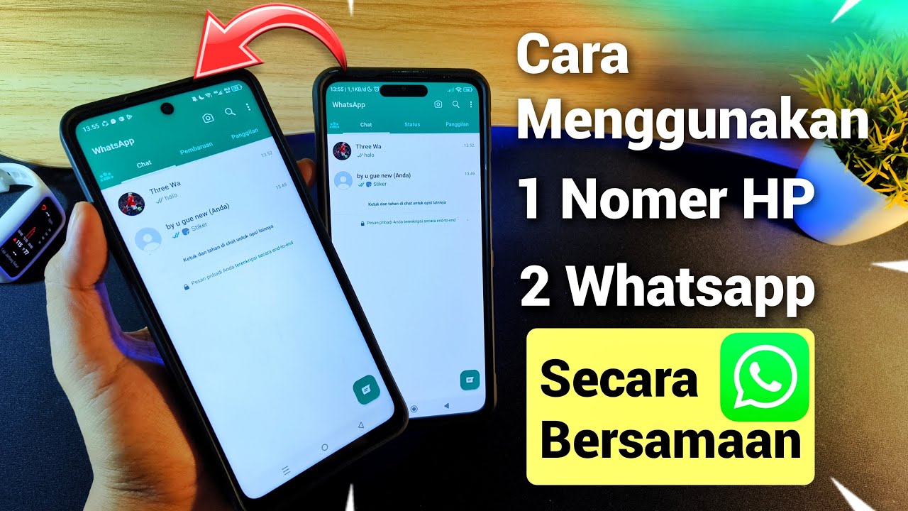 Cara Menggunakan 1 Nomer WA Di 2 HP Bersamaan Mudah Whatsapp Official Terbaru Tanpa Login