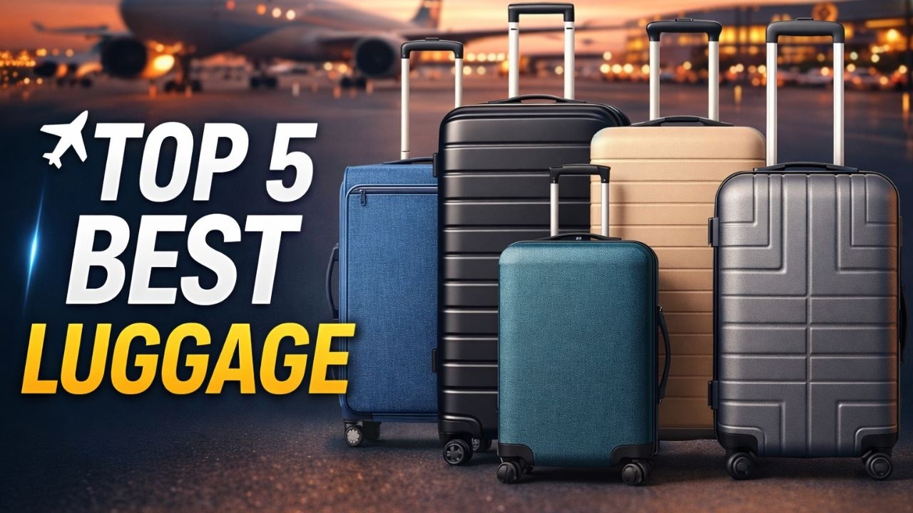 Top 5 Best Luggage 2026 | Best Suitcases & Travel Bags