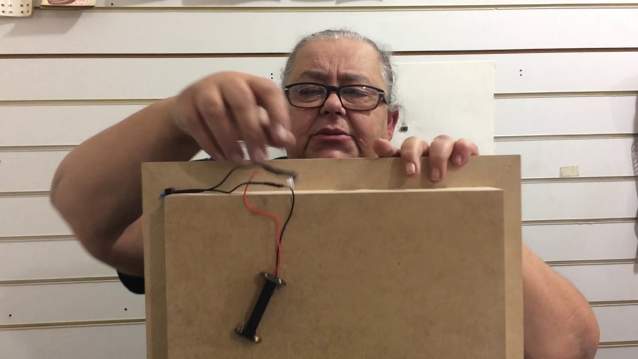 Como instalar led em cenário de Mdf