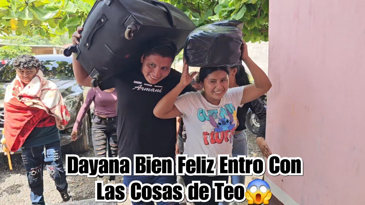 La Misma Dayana Bajo Todas Las Maletas de Mateo del Carro, Entro A Ordenarlas😱