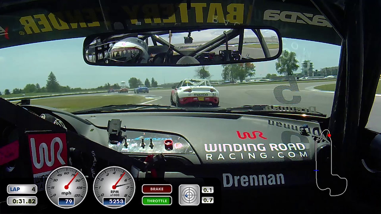 Indianapolis Motor Speedway Road Course Qualifying Lap In MX-5 Cup