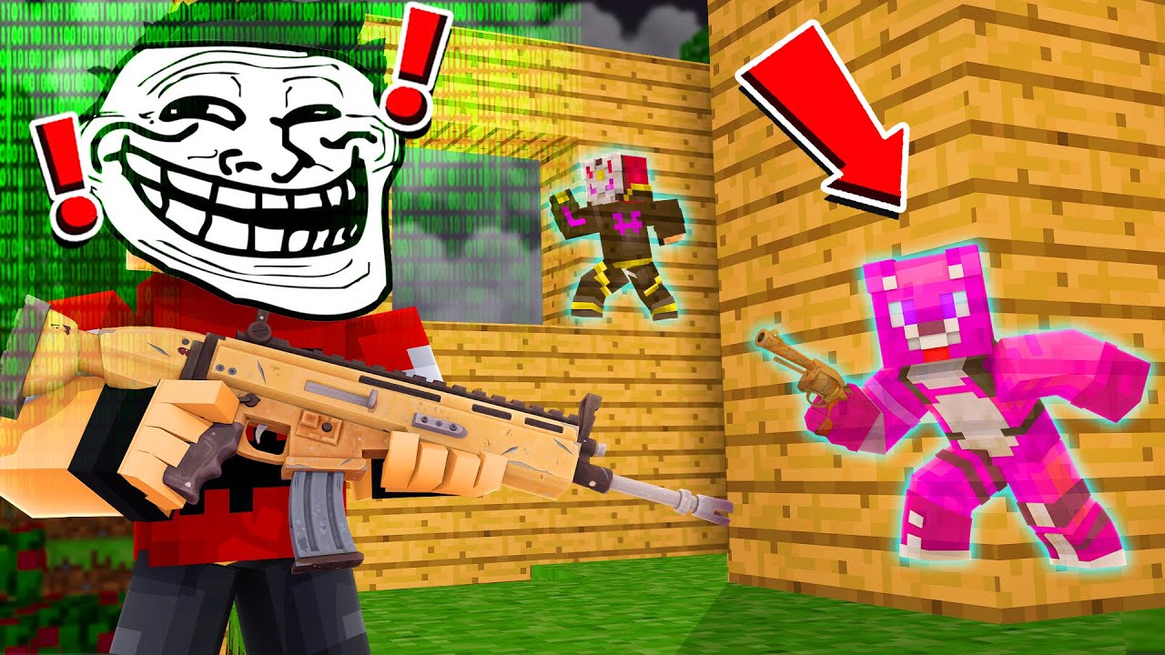 FORTMINE - USEI HACKER CONTRA MEUS AMIGOS (TROLL) ‹‹ P3DRU ››