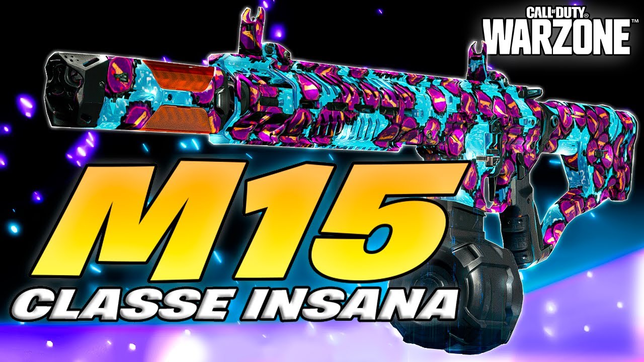 A *CLASSE META M15* É UMA DAS MELHORES ARs DO WARZONE!! | M15 MOD 0 WARZONE