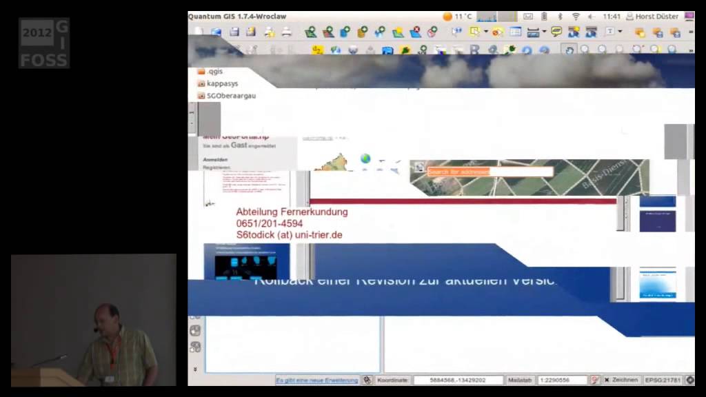2012 - Horst Düster: PGVS - Konkurrenzierendes Editieren von PostGIS Layern