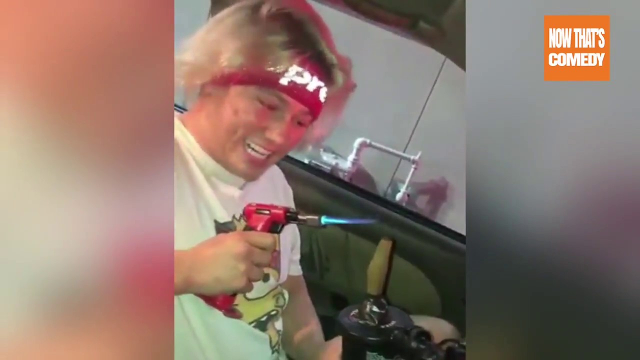 Smoking Weed Drive Thru Prank