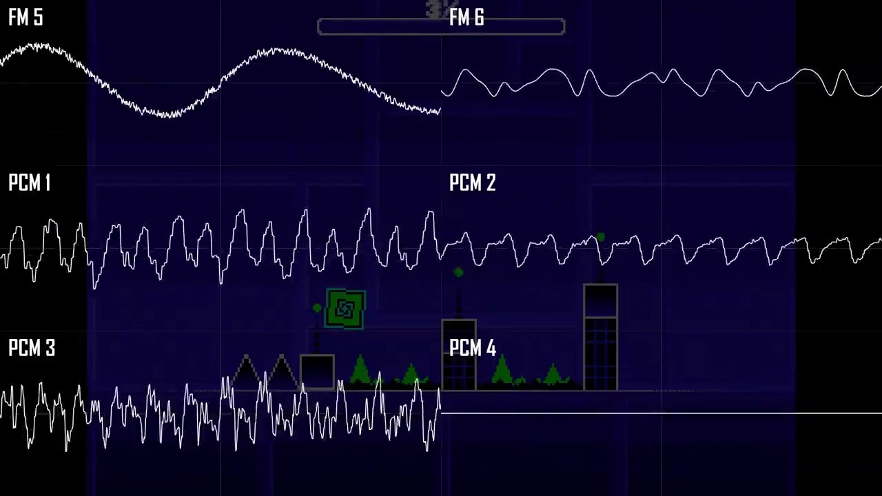 Konami CubeDash - Stereo Madness