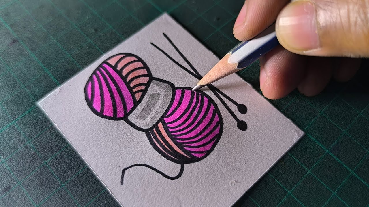 "Master the Art of Yarn Drawing: Step-by-Step Guide to Captivating Creations!"
