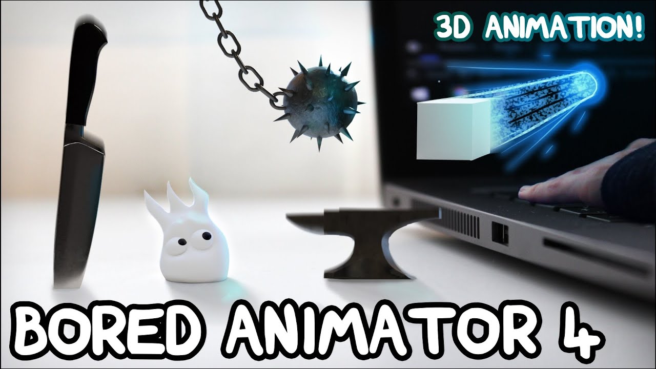Bored Animator 4 (3D Animation!)