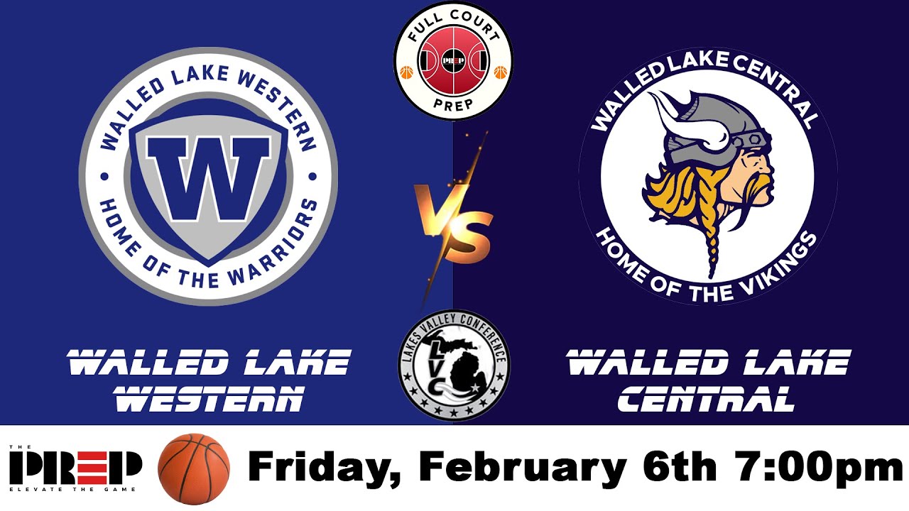 Full Court PreP || Walled Lake Western vs Walled Lake Central || Boy's Basketball || Full Livestream