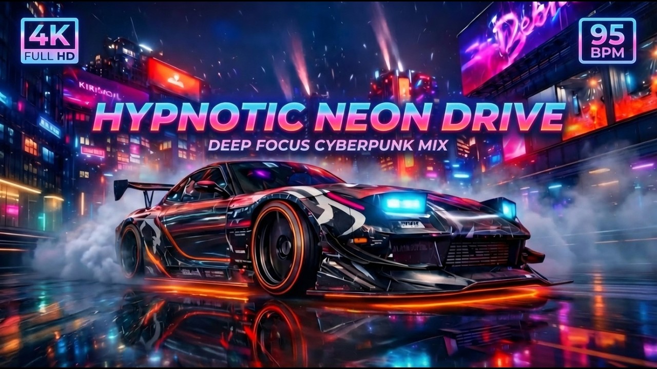 Cyberpunk Neon Drift Radio 🔥🚗 | Progressive Night Drive LIVE 24/7