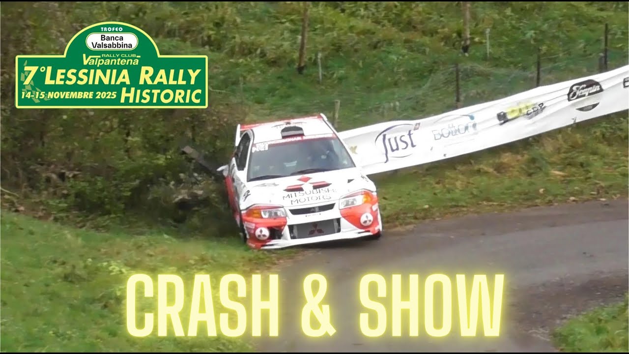 7° Lessinia Rally Historic 2025   Crash & Show