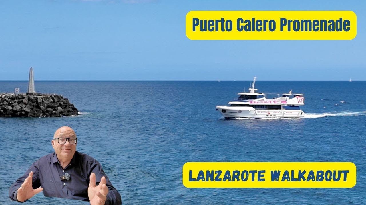 Puerto Calero (The new supermarket, the submarine & a walk on the promenade!)