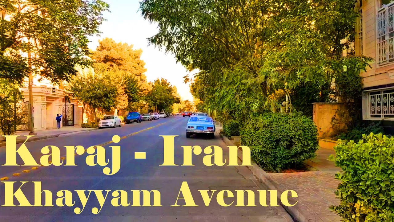 Karaj 2021, [Iran 2021] |Walking down the Khayyam street - Walking tour Iran/خیابان خیام