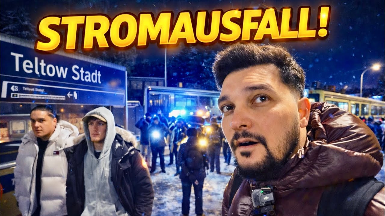 Stromausfall in Berlin - Ausnahmezustand in Teltow Stadt! 😱
