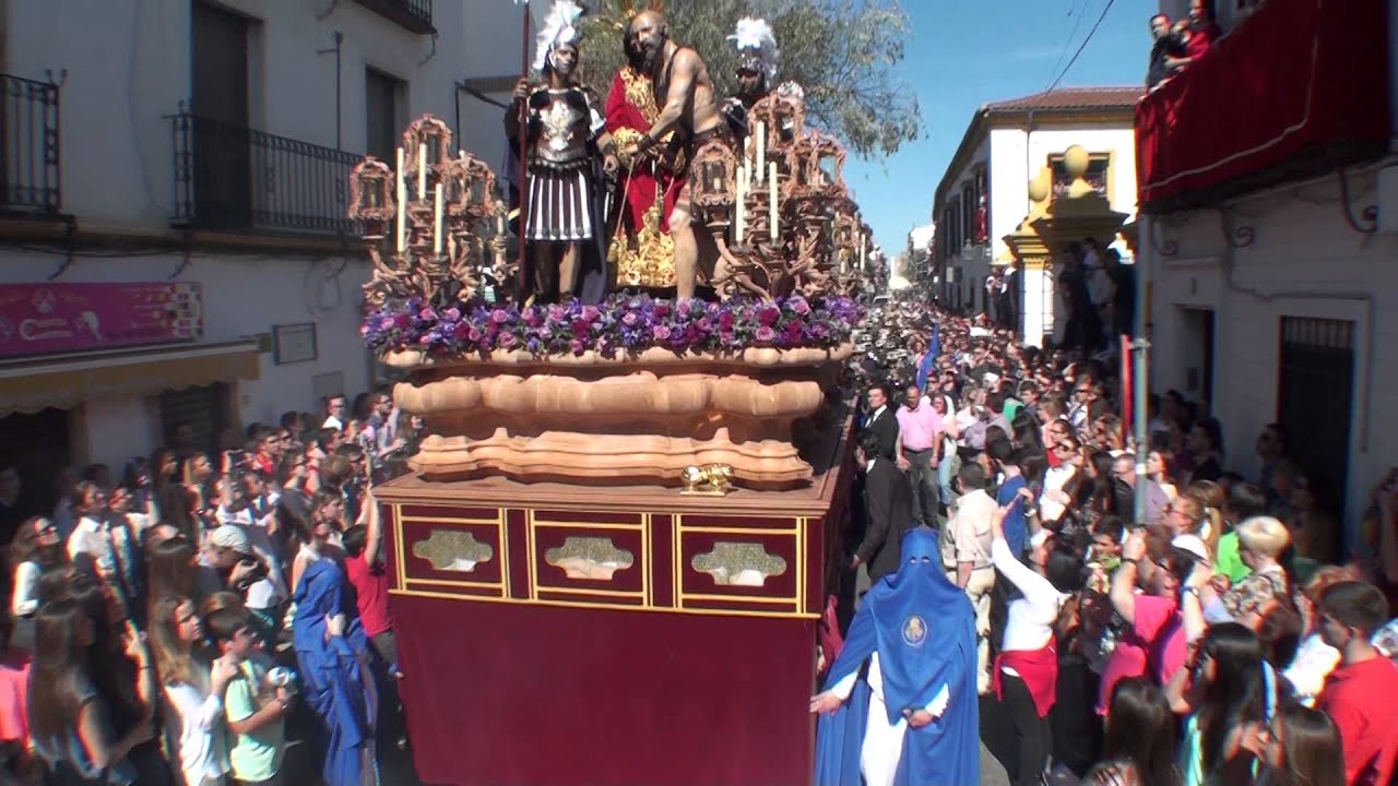 Salida del Prendimiento-Córdoba 2015-Marcha Angeles Salesianos. Agrupación Musical Cristo de Gracia.