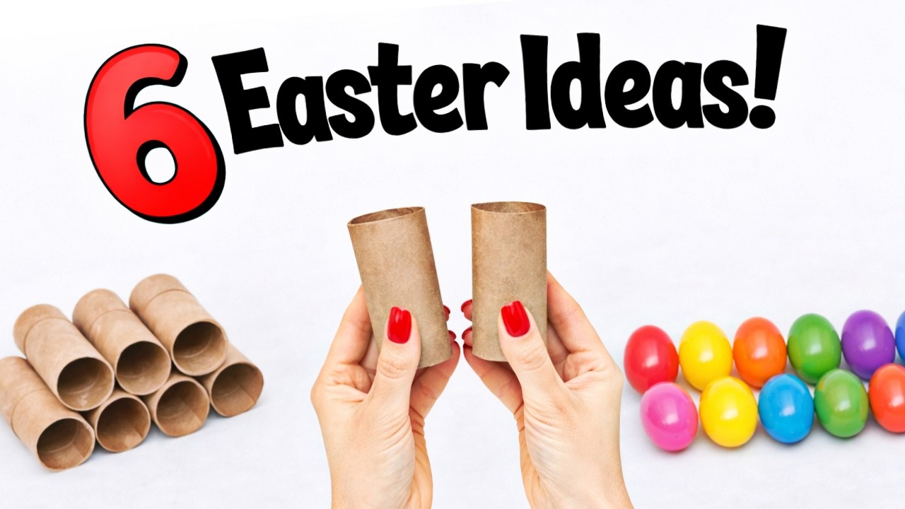 Top 6 Craft Ideas for Easter 2026 Decoration 🐣 Toilet Paper Rolls Crafts / Super Easy DIY Tutorials
