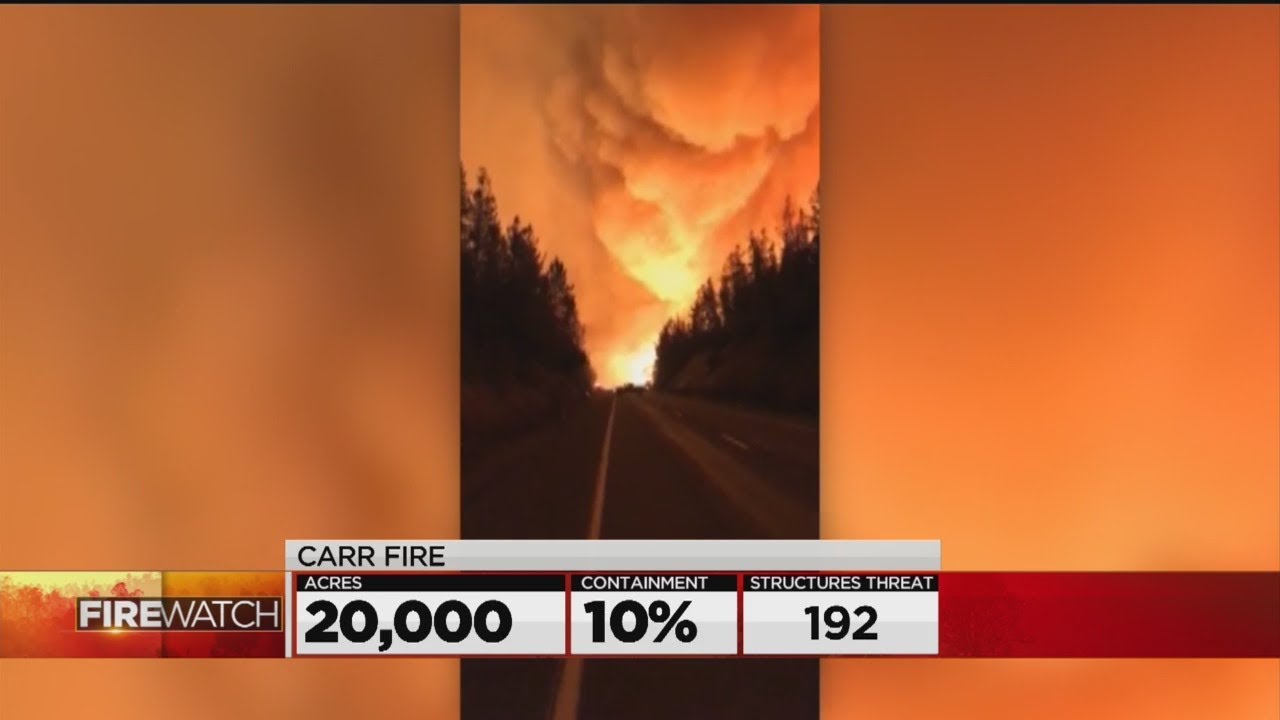 Wildfire In Shasta County Explodes In Size, New Evacuations Ordered