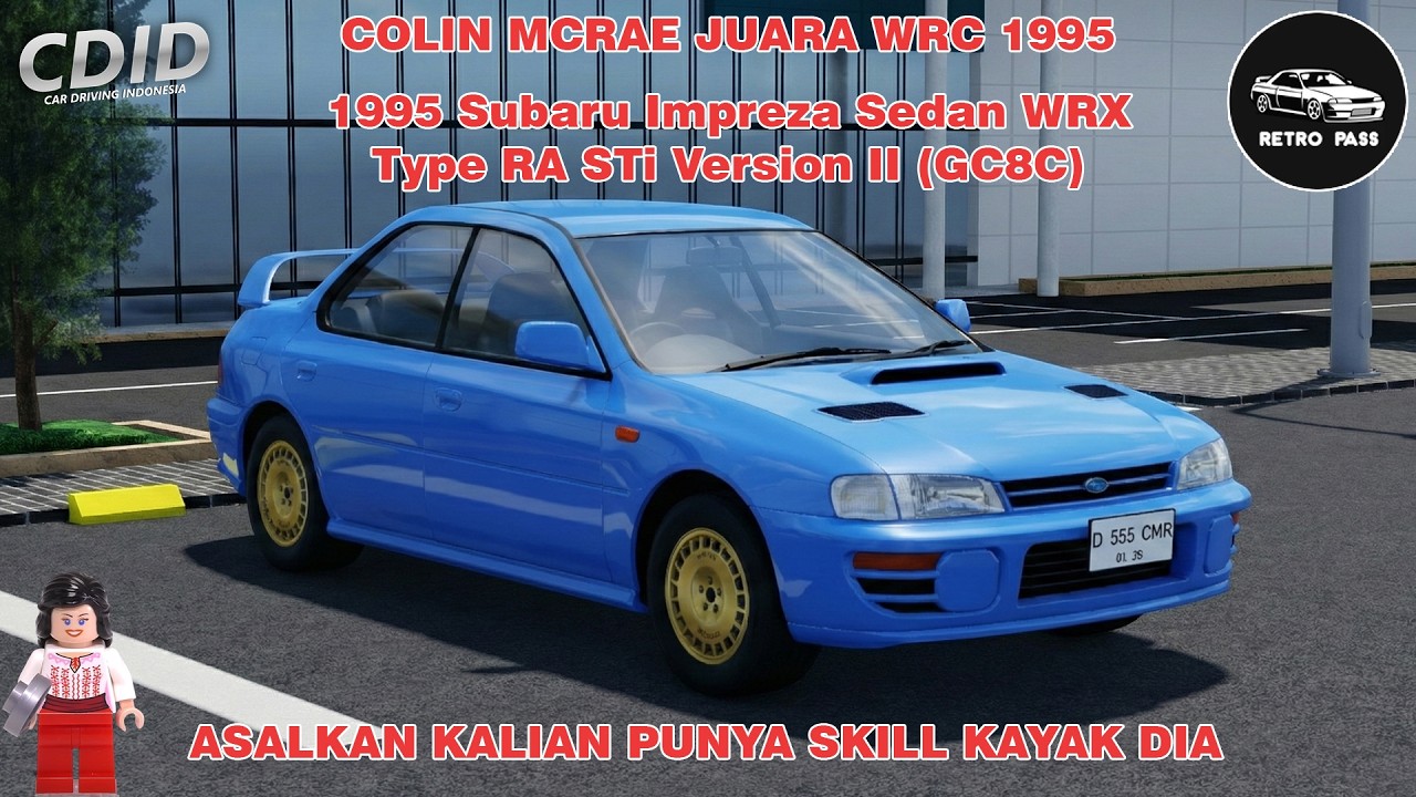 KALIAN PUNYA SKILL KAYAK COLIN MCRAE? - 1996 Subaru Impreza WRX STi Type RA Ver. II - Roblox CDID