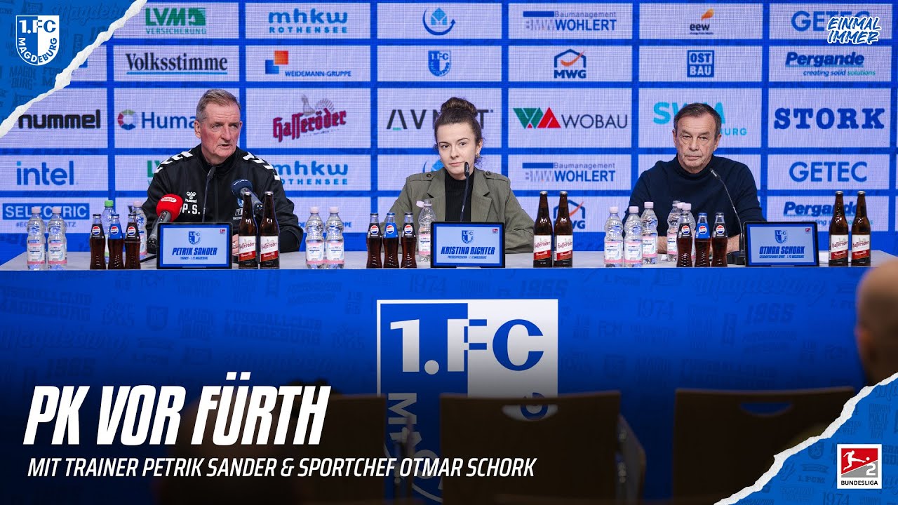 „Ein gefestigter Kader ist vorhanden.“ | PK vor dem Auswärtsspiel bei der SpVgg Greuther Fürth