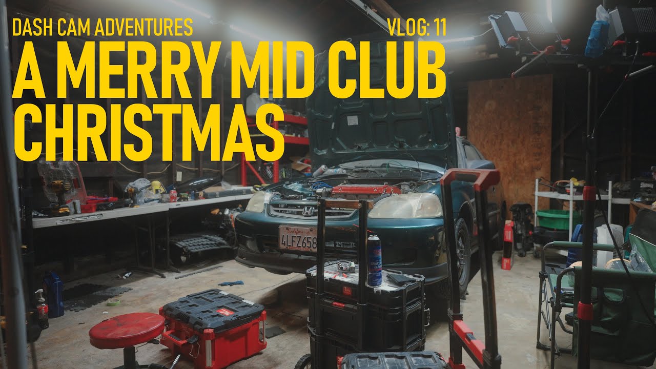 Vlog 11: A Merry Mid Club Christmas | White Elephant, Tongs, and Dogs