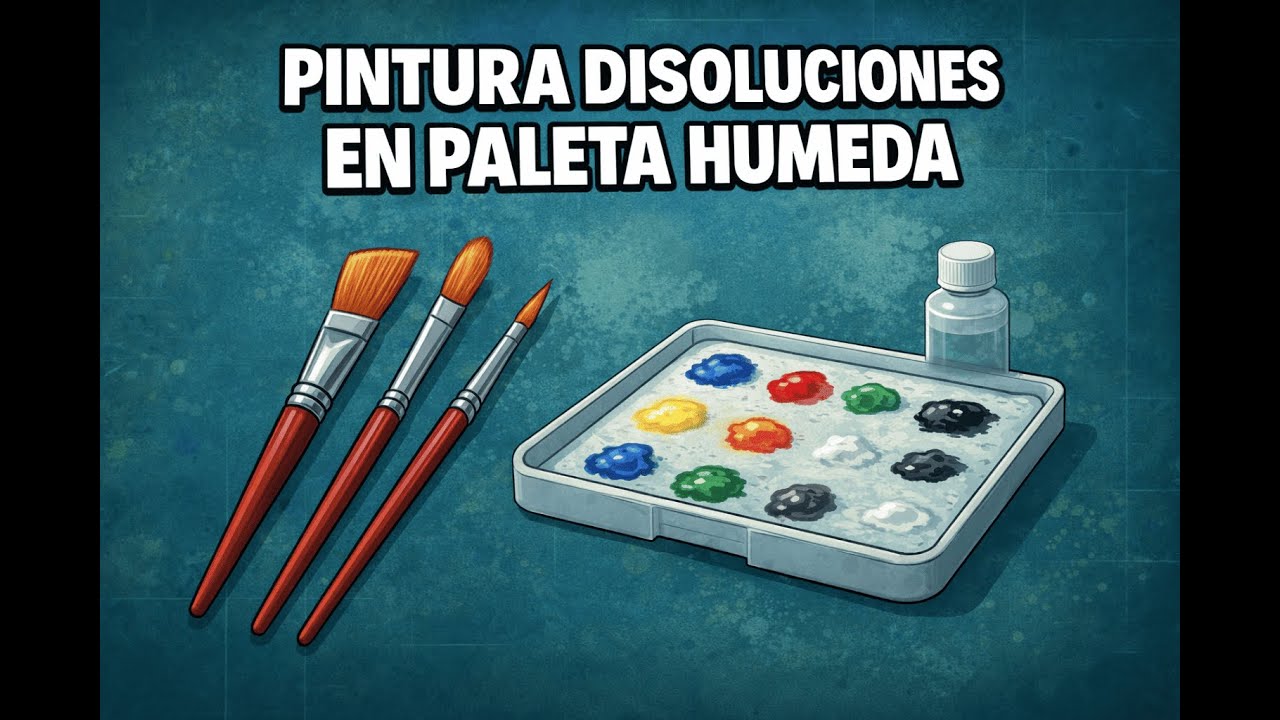 Tutorial Pintura Mediums Tipos de pintura técnicas con pintura en la paleta