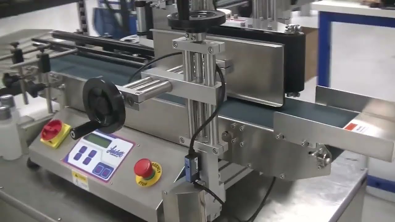 Table Top Labeler - Pressure Sensitive Labeler - Accutek Packaging Equipment Company