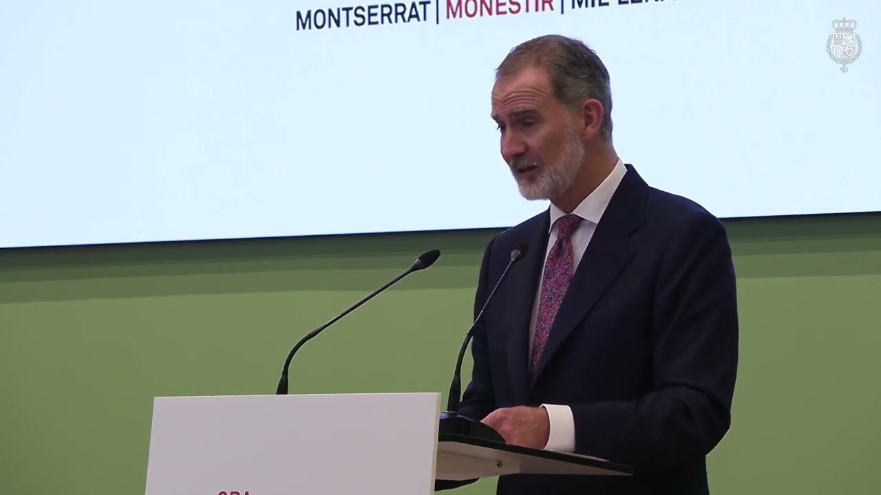 Palabras de S.M. el Rey en la celebración del milenario de la fundación del monasterio de Montserrat