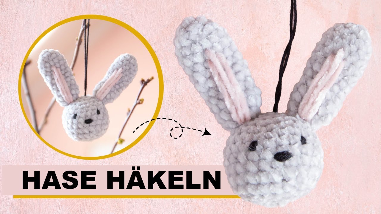 Hasen häkeln - Deko für Ostern 🐰