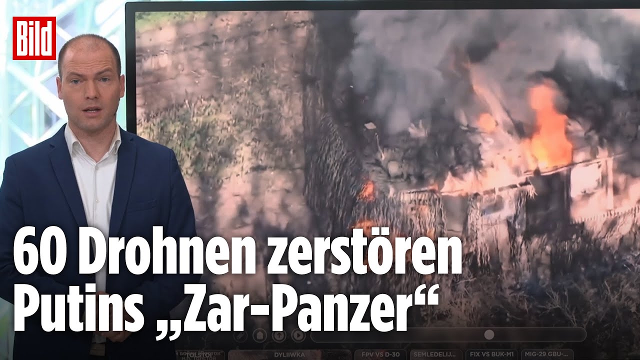 Vier US-Bomben detonieren Munitionslager | BILD-Lagezentrum
