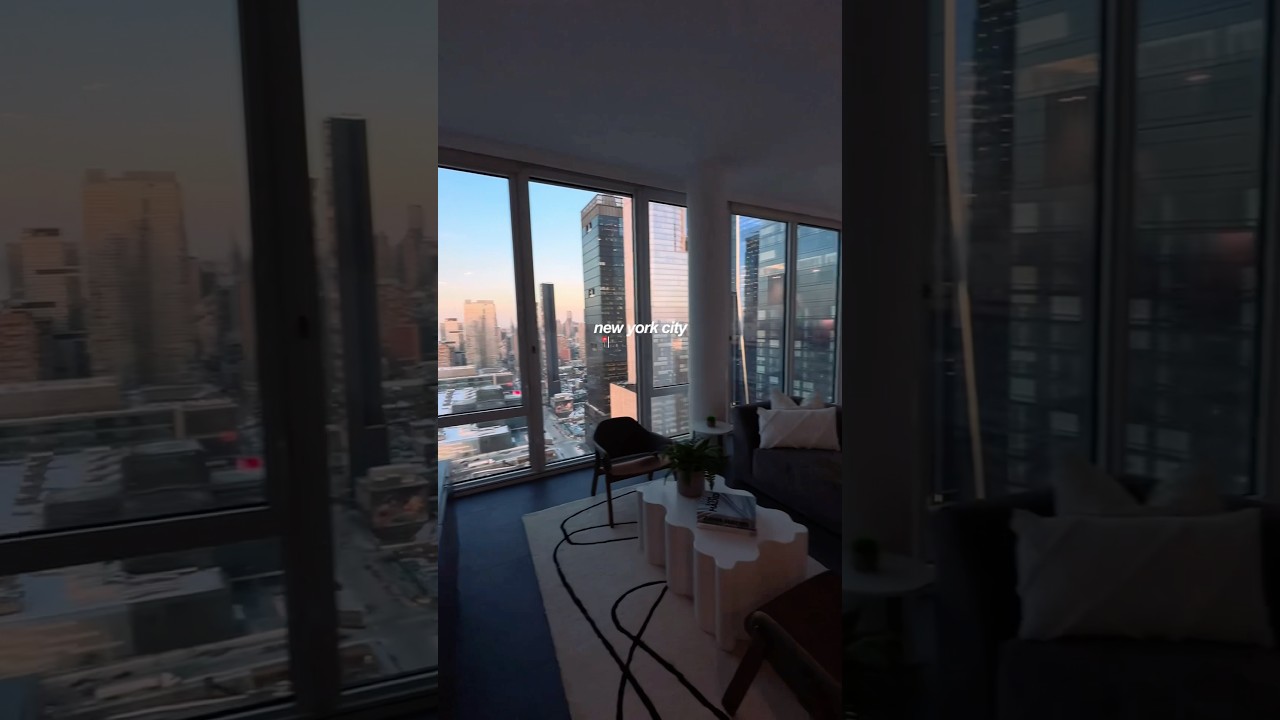 What $7,700/month gets you in Hudson Yards ✨