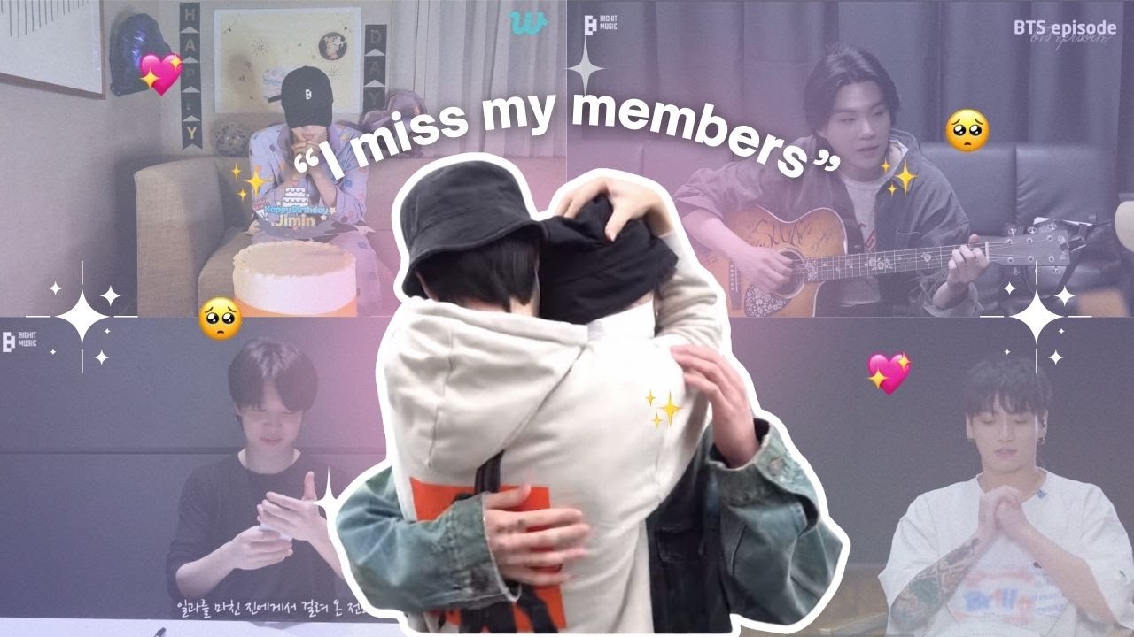 BTS missing each other during solo activities  ⋆˙⟡♡ | calling, visiting, supporting