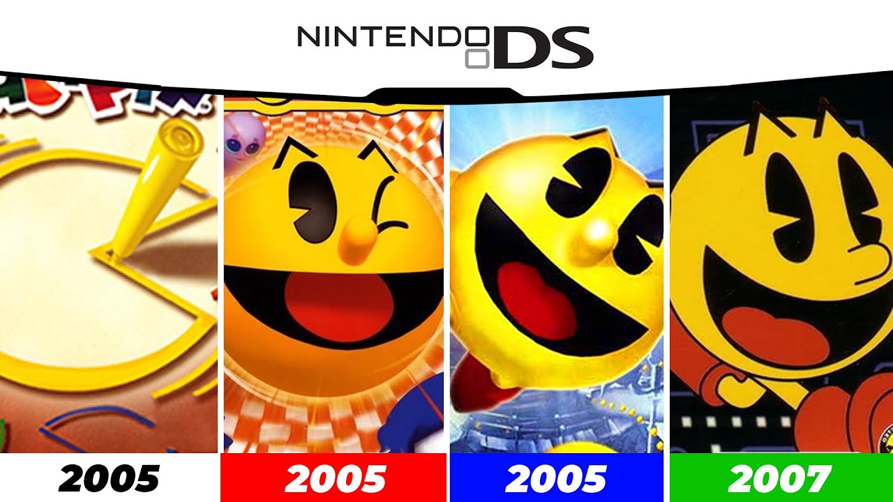All Pac-Man DS Games 2005-2007