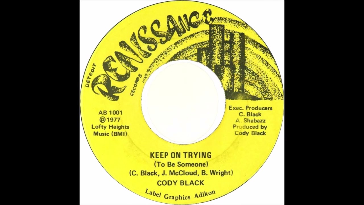 Cody Black  Keep On Trying