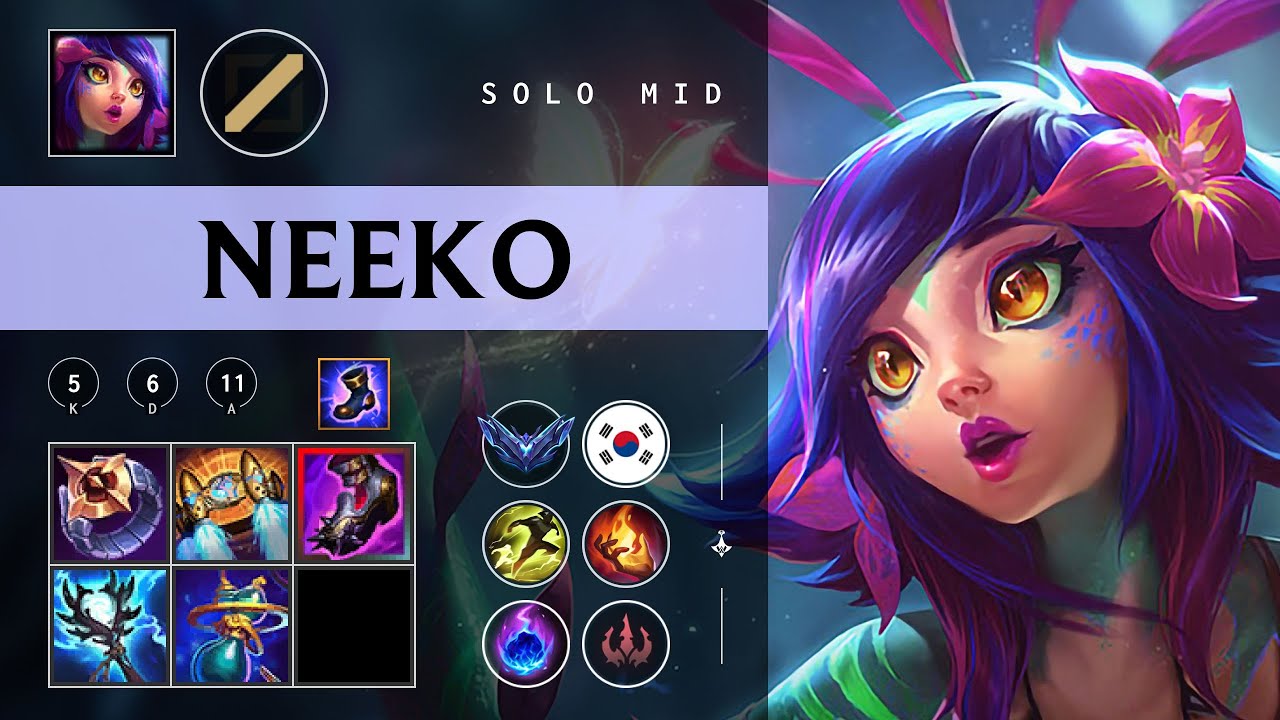 Neeko Mid vs Zoe - KR Diamond Patch 26.02