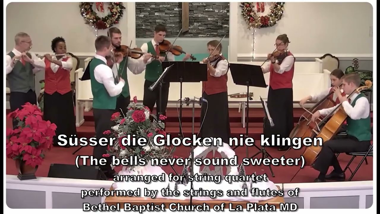 Süsser die Glocken nie klingen (The bells never sound sweeter) arranged for string quartet