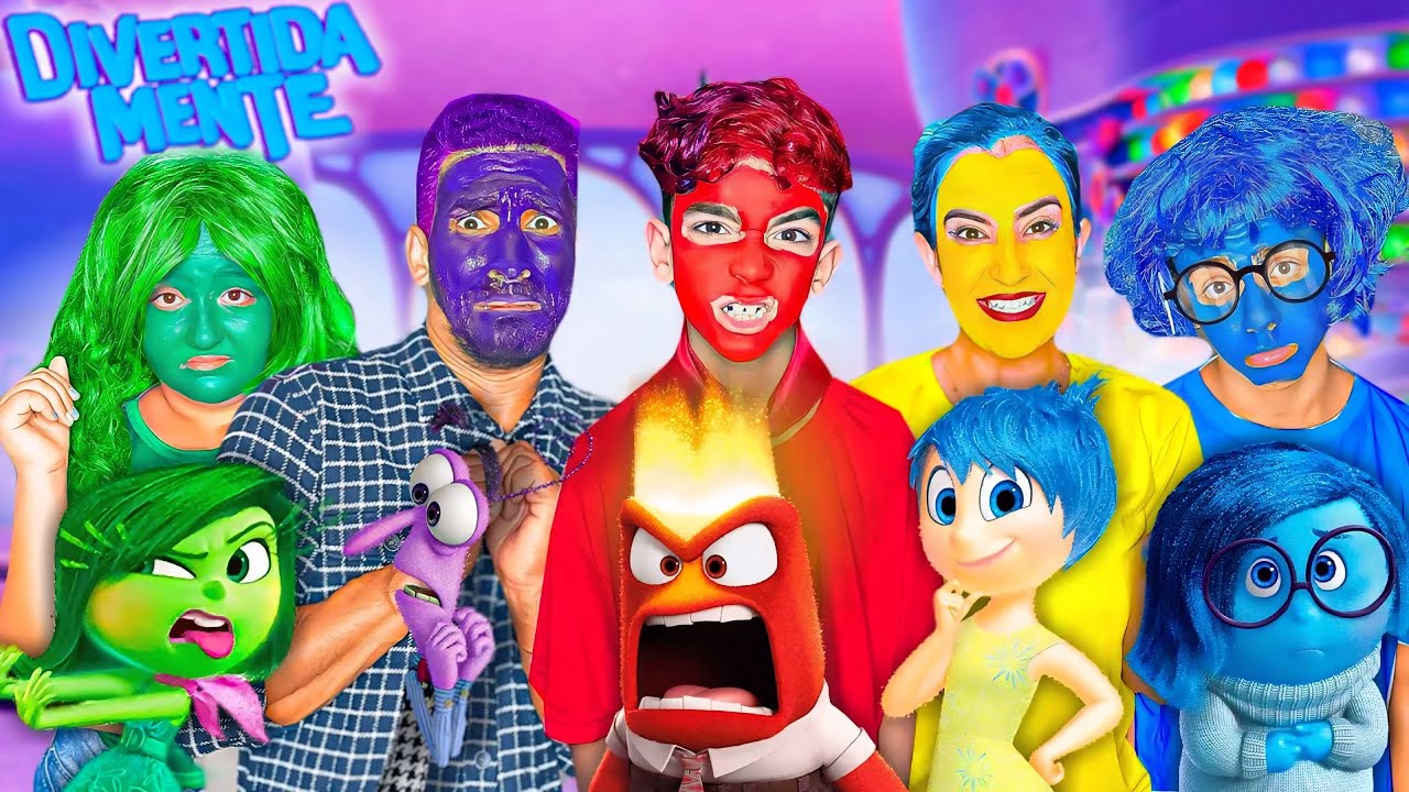 TRANSFORMAMOS A FAMÍLIA NAS EMOÇÕES DO DIVERTIDA MENTE!