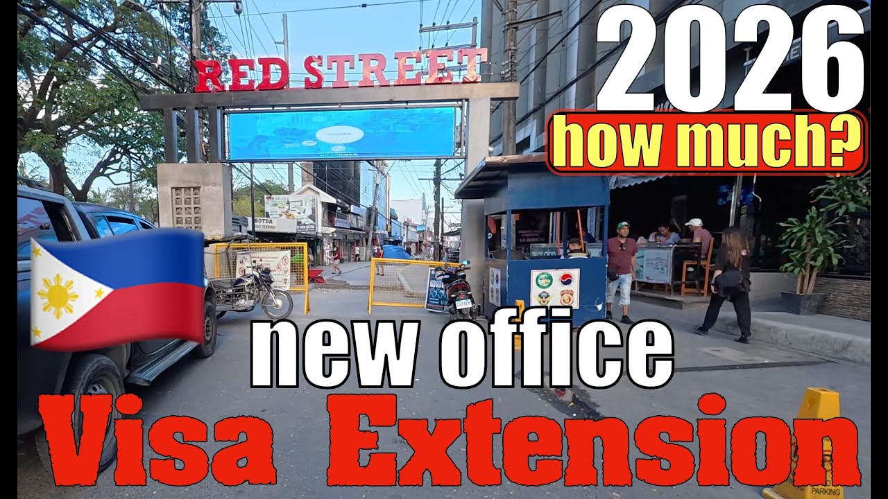 Philippines Visa Extension for Expats 🇵🇭 (2026) | Angeles City New Office & Real Costs