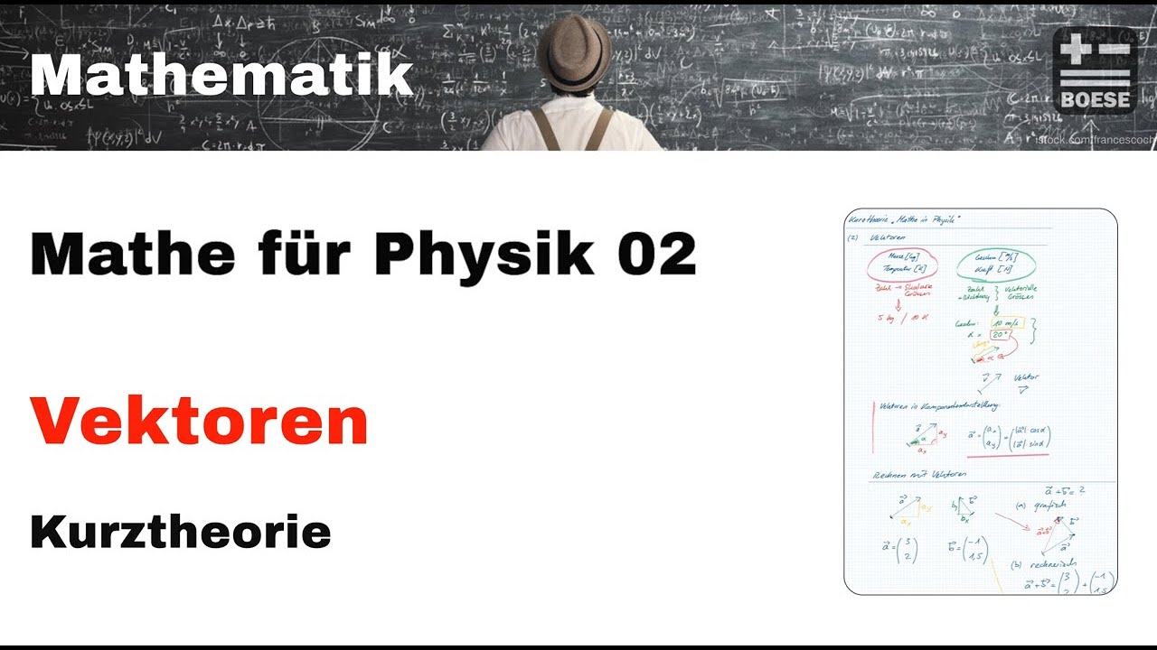 Mathe für Physik: Vektoren