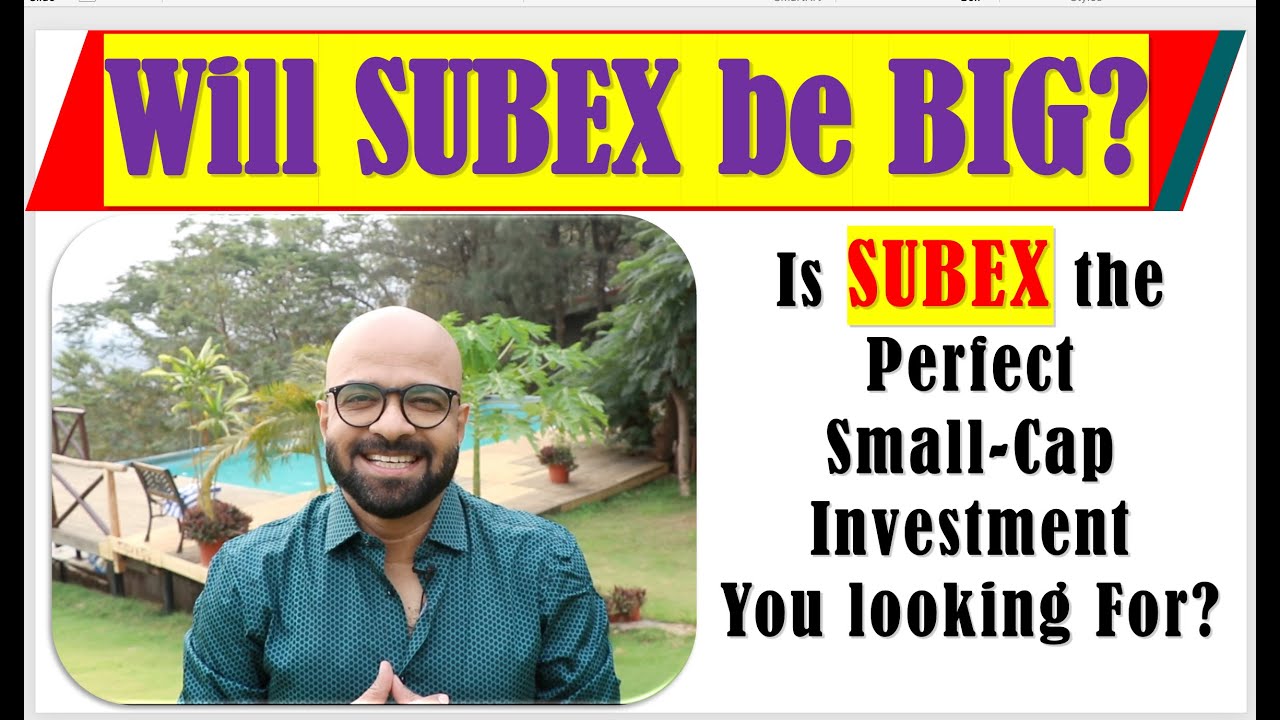 Could SUBEX be the Next BIGGG Thing?